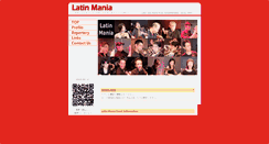 Desktop Screenshot of latinmania.net